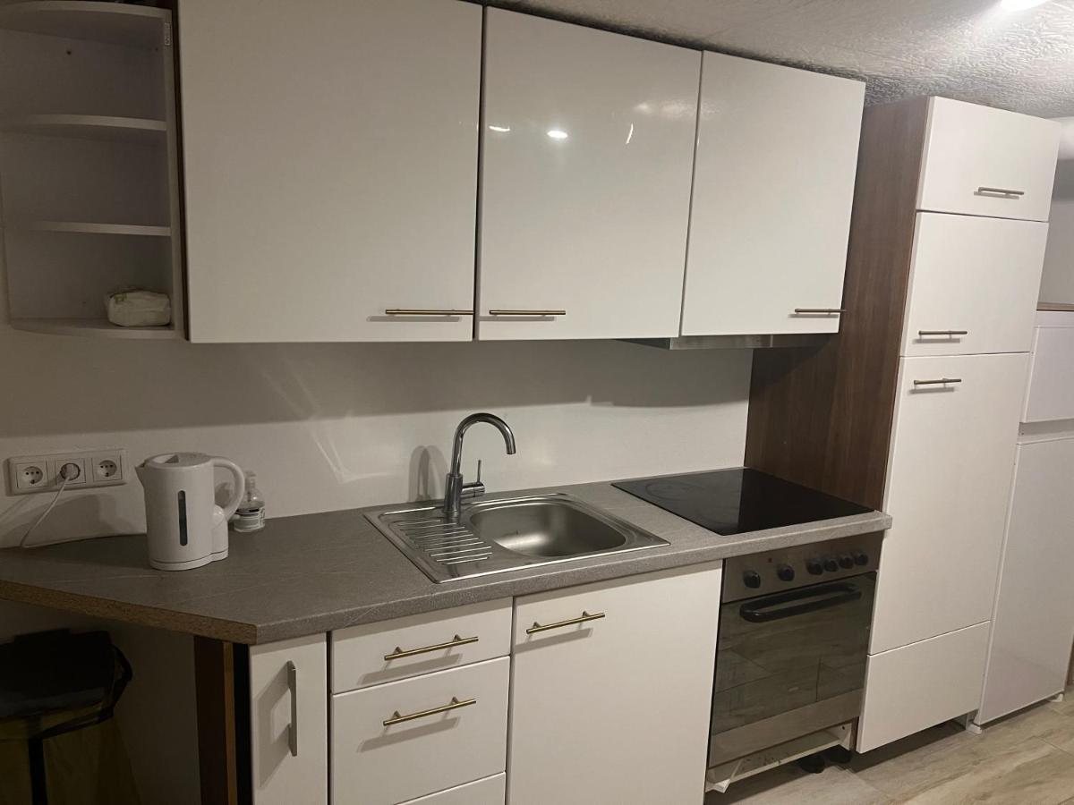 Doppelbett Zimmer Mit Gemeinschaftbad Borgholzhausen Exteriör bild